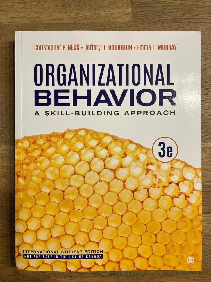 Organizational Behavior, A skill-building approach 3e editie, Boeken, Psychologie, Zo goed als nieuw, Overige onderwerpen, Ophalen of Verzenden