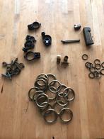 Koperen ringen/antieke roede ophangers etc., Huis en Inrichting, Verzenden, Minder dan 100 cm