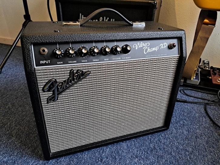 Fender Vibro Champ XD, Muziek en Instrumenten, Versterkers | Bas en Gitaar, Gebruikt, Gitaar, Minder dan 50 watt, Ophalen