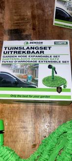 Tuinslangset Uitrekbaar 10M - Nieuw in doos!, Ophalen of Verzenden, Nieuw, Tuinslang