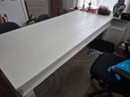 Lange eettafel., Huis en Inrichting, Ophalen, Gebruikt, 50 tot 100 cm, Vijf personen of meer