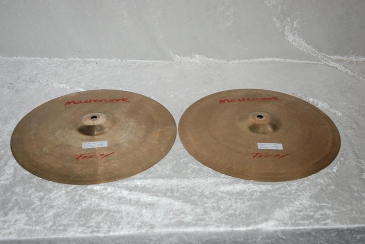 NIEUW!  Masterwork Troy hihat rock bekkens 1099/1278gr 14", Muziek en Instrumenten, Instrumenten | Onderdelen, Nieuw, Drums of Percussie