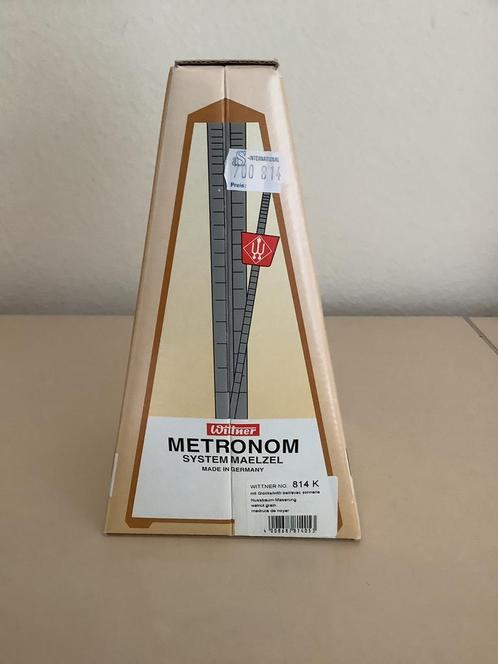 Wittner metronoom 814K in nieuwstaat, Muziek en Instrumenten, Overige Muziek en Instrumenten, Zo goed als nieuw, Ophalen of Verzenden