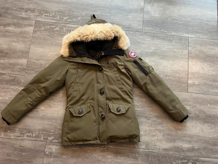 Canada Goose Jas - Army Groen - Maat M, Kleding | Dames, Jassen | Winter, Gedragen, Maat 38/40 (M), Groen, Ophalen