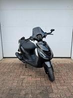Piaggio Zip 4T2V BROM! SP GLANS ZWART! ALPHA LED FULL!, Fietsen en Brommers, Scooters | Piaggio, Maximaal 45 km/u, Zip, Zo goed als nieuw