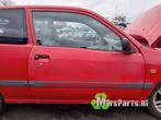 Portier 2Deurs rechts van een Toyota Starlet (3E5), Auto-onderdelen, Gebruikt, Deur, Ophalen of Verzenden, Toyota