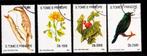 TSS Kavel 810041 Sao Tome e Principe flora vogels, Postzegels en Munten, Postzegels | Afrika, Overige landen, Verzenden, Gestempeld