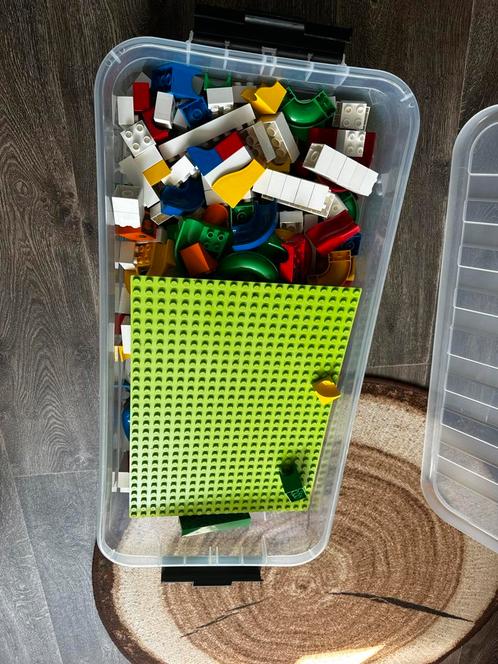 Hubelino knikkerbaan past op duplo, Kinderen en Baby's, Speelgoed | Bouwstenen, Zo goed als nieuw, Overige merken, Ophalen