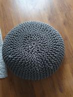 Gehaakte poef, Minder dan 50 cm, Rond, Minder dan 50 cm, Ophalen of Verzenden