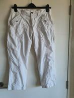 Witte zomerbroek tot enkel maat 40, Ophalen of Verzenden, Zo goed als nieuw, Maat 38/40 (M), Wit
