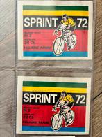 Panini Sprint 72 zakjes, Ophalen of Verzenden, Zo goed als nieuw, Meerdere stickers