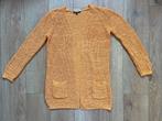 Comma leuk oranje grof gebreid halflang vest maat 38, Comma, Ophalen of Verzenden, Maat 38/40 (M), Oranje