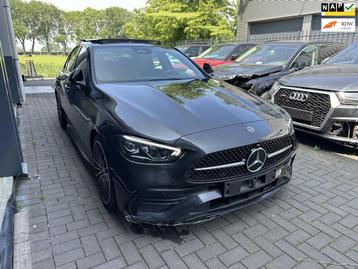 Mercedes-Benz C-klasse 180 AMG LINE/PANO/360CAM/LED BEAM/NEW beschikbaar voor biedingen