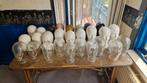 Glazen en stenen hoofden vintage, Antiek en Kunst, Kunst | Designobjecten, Ophalen of Verzenden