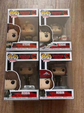Stranger Things Funko pops beschikbaar voor biedingen