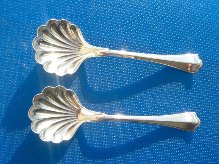 Zilveren Greggio lepels gemerkt 800 zilver, Antiek en Kunst, Antiek | Goud en Zilver, Zilver, Verzenden