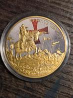 Tempeliers Munt - Knights Templar, Ophalen of Verzenden, Zilver, Nederland