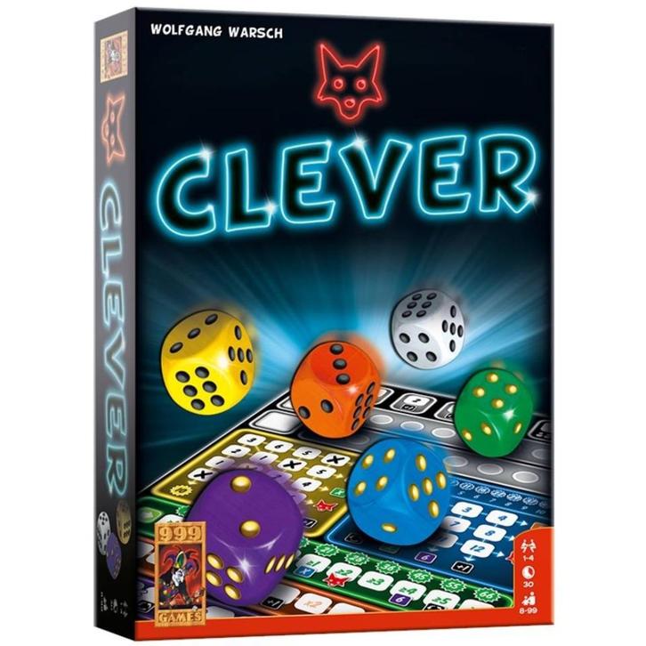 Clever dobbelspel [NIEUW], Hobby en Vrije tijd, Gezelschapsspellen | Bordspellen, Nieuw, Ophalen of Verzenden
