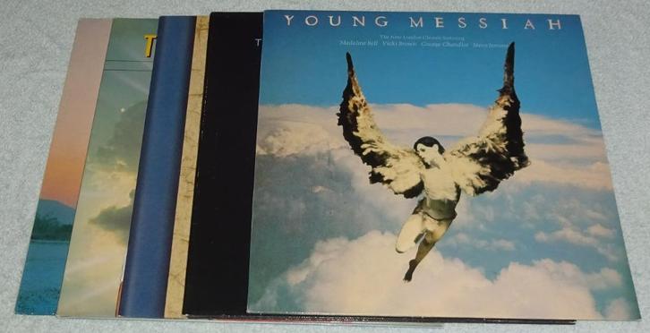 5x LP set - The New London Chorale - Young messiah, Cd's en Dvd's, Vinyl | Pop, Gebruikt, 1980 tot 2000, 12 inch, Ophalen of Verzenden