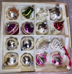Oude kerstbal ornament in doos nr 10, Ophalen of Verzenden, Gebruikt