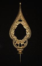 Vlag stok Punt Messing Lauwertak en Eikentak Vintage Sovjet, Ophalen of Verzenden