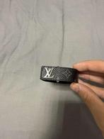 Armband heren, Ophalen of Verzenden, Zo goed als nieuw, Zwart, Leer