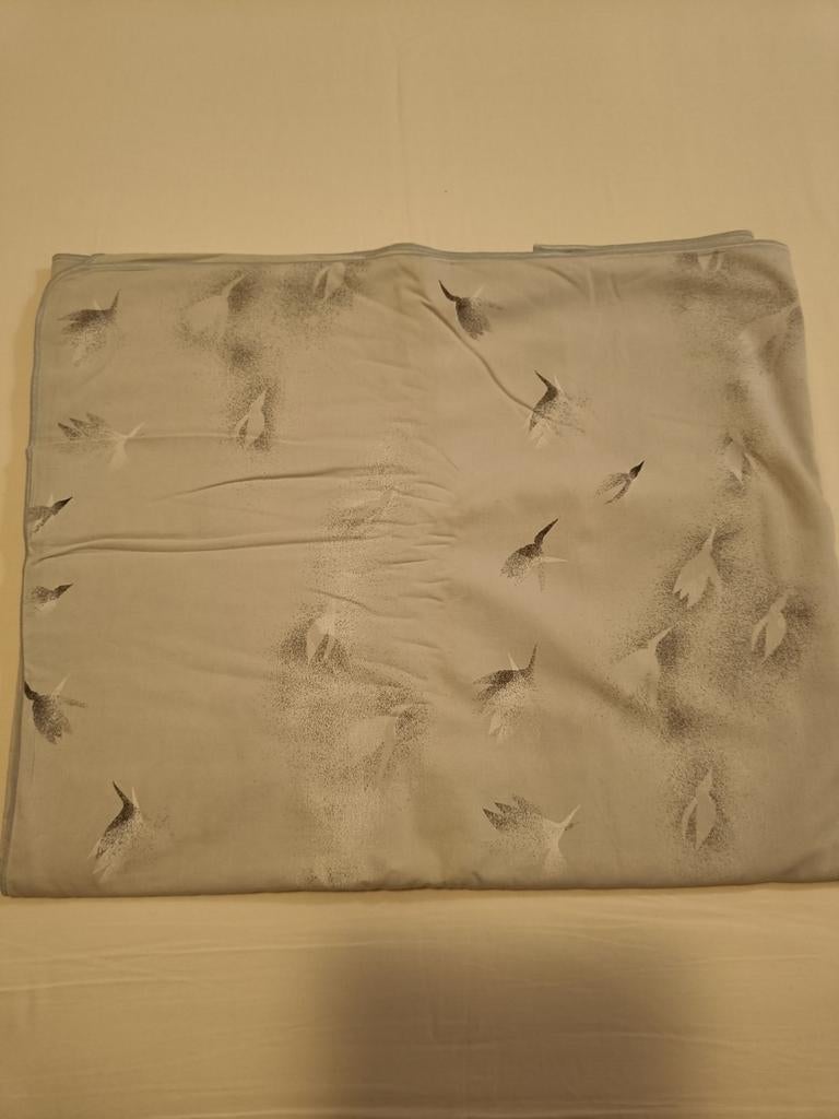 Grijs wit zwart dekbedovertrek maat 180x180 cm, Dekbedovertrek, Tweepersoons, Ophalen of Verzenden, Zo goed als nieuw