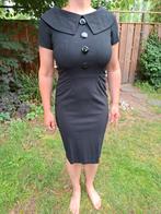 Vintage jurkje jaren '60 stijl zwart, Maat 38/40 (M), Zwart, Ophalen of Verzenden, Zo goed als nieuw