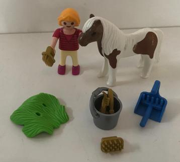 Playmobil 5291, meisje met pony. beschikbaar voor biedingen