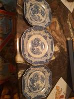Antieke Adams Schoteltjes - Landschap, Antiek en Kunst, Verzenden