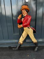 Oude houten reclame figuur Johnny Walker, Verzamelen, Ophalen, Gebruikt, Mens