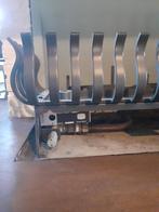 Gashaard, Dru blokkenhaard, Ophalen, Gebruikt, Vrijstaande haard, Gashaard