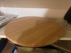 Houten borrelplank draaischijf, Overige materialen, Overige typen, Nieuw, Ophalen of Verzenden