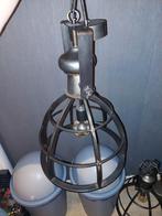 2 industriële lampen, Huis en Inrichting, Lampen | Hanglampen, Ophalen, Gebruikt, 50 tot 75 cm