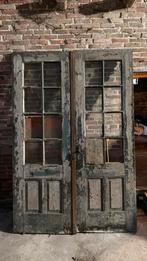 Oude boerderijdeuren, Doe-het-zelf en Verbouw, Deuren en Horren, Ophalen, Binnendeur, Zo goed als nieuw, 200 tot 215 cm