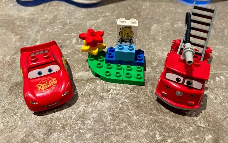 LEGO Duplo Disney Cars (set 6132) met Bliksem McQueen en Red, Kinderen en Baby's, Speelgoed | Duplo en Lego, Zo goed als nieuw
