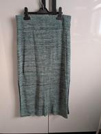 Groene gebreide rok met split, Maat 38/40 (M), H&M, Ophalen of Verzenden, Zo goed als nieuw