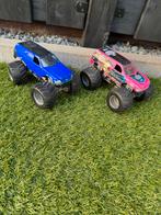 Monster truck auto’s, Kinderen en Baby's, Speelgoed | Speelgoedvoertuigen, Ophalen of Verzenden, Zo goed als nieuw