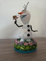 Disney traditions Olaf, Ophalen of Verzenden, Zo goed als nieuw, Beeldje of Figuurtje