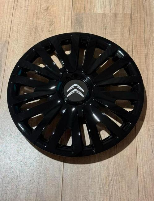 Zwarte Wieldoppen Set - Citroen C1 14 inch -  Nieuw In Doos!, Auto diversen, Wieldoppen, Nieuw, Ophalen of Verzenden