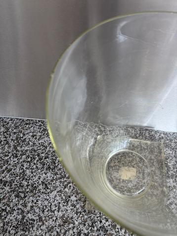Glazen Vaas op Voet - 40cm beschikbaar voor biedingen