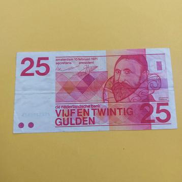 25 gulden biljet Sweelinck uit 1971 in ZF+ beschikbaar voor biedingen