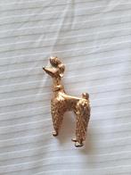 Vintage poedel broche, Sieraden, Tassen en Uiterlijk, Broches, Ophalen of Verzenden, Overige materialen