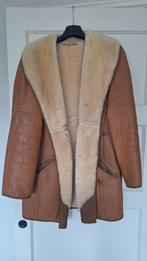 Lammy coat heren maat 52/54 Moscoat Creations, Maat 52/54 (L), Bruin, Ophalen of Verzenden, Moscoat