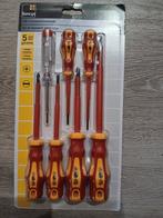 Nieuwe set geïsoleerde schroevendraaiers, Doe-het-zelf en Verbouw, Gereedschap | Handgereedschap, Ophalen of Verzenden, Nieuw