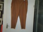 broek mt 52 chocoladebruin tw = 112 lengte = 101, Kleding | Dames, Broeken en Pantalons, Bruin, Maat 46/48 (XL) of groter, Ophalen of Verzenden