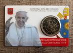 Coincard 50 cent Vaticaanstad N°9, Ophalen of Verzenden, Duitsland, 50 cent, Setje