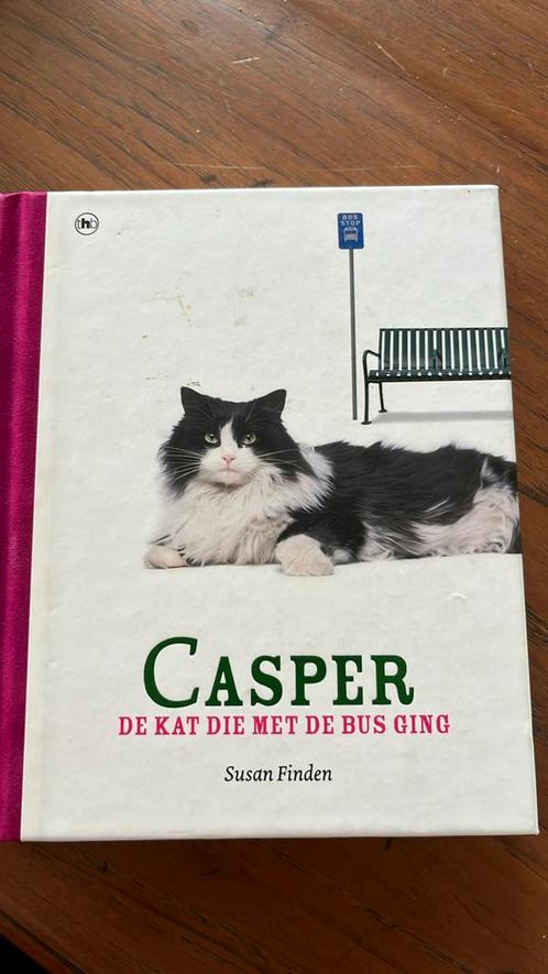 Susan Finden - Casper de kat die met de bus ging..., Boeken, Overige Boeken, Gelezen, Ophalen of Verzenden