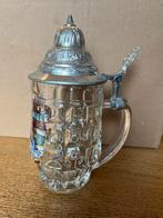 Glazen Bierpul met Deksel - Bernkastel, Ophalen of Verzenden