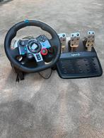 Logitech game stuurtje+gaspendaal, Ophalen, Online, 1 speler, Racen en Vliegen